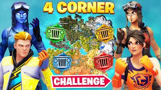 The HARDCORE 4 CORNER Challenge!