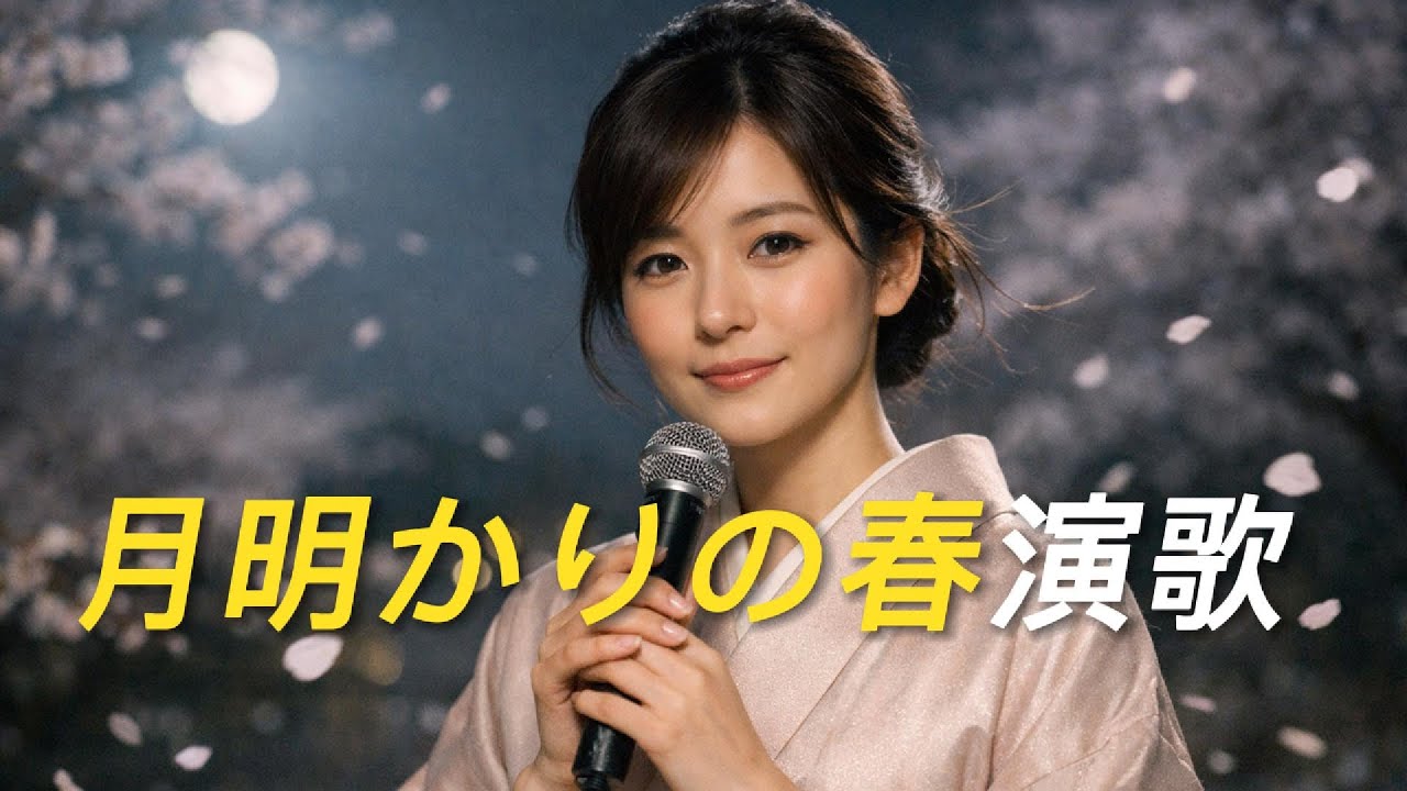 月明かりの春演歌集｜夜に寄り添う歌