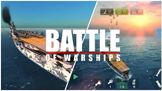IJN JUNYO KAPAL INDUK PERTAMA GW DI BOW | Battle of Warship GAMEPLAY