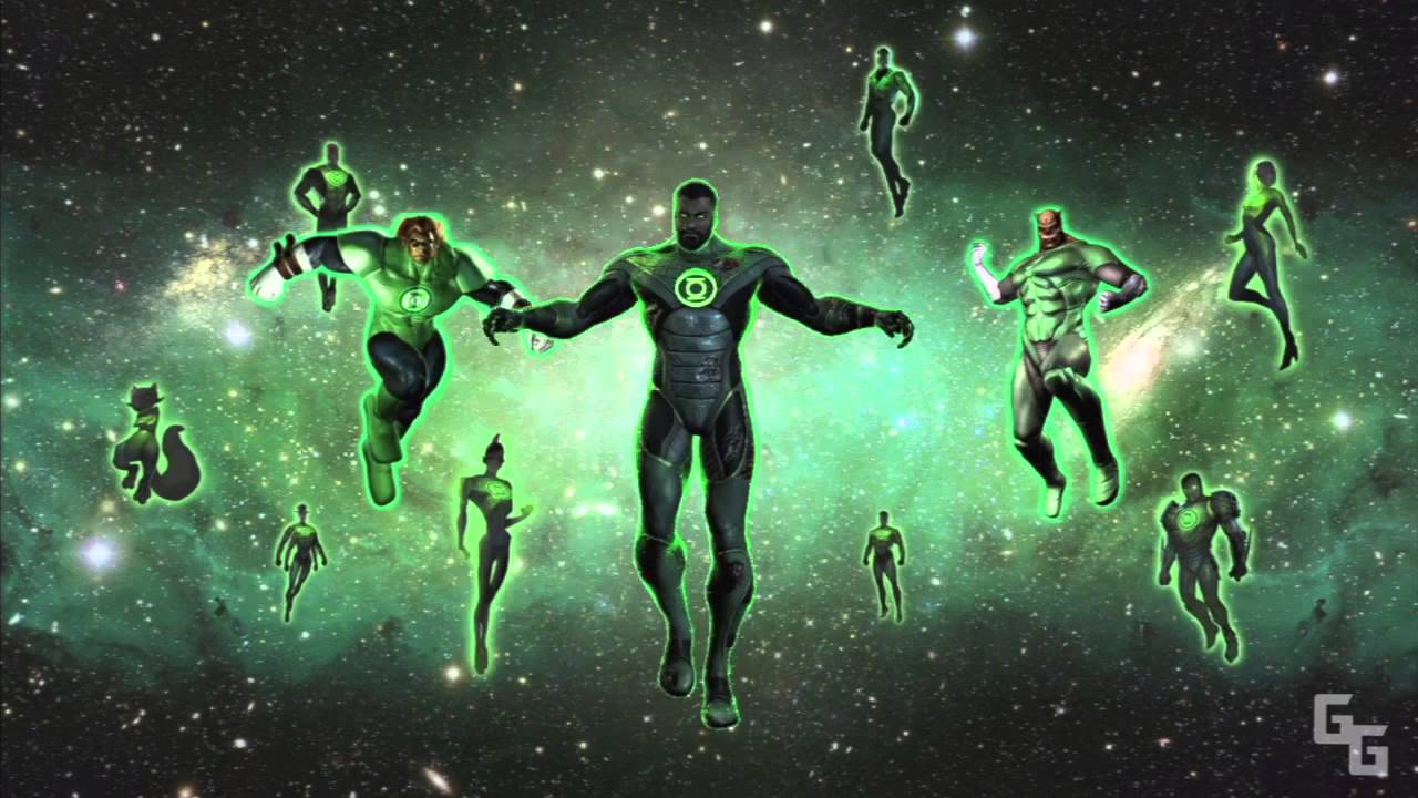 John Stewart vs Hal Jordan Injustice Gods Among Us YouTube