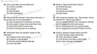 TOEIC TEST 02 - Mini test 09 (Q80 - 88) - Quyen Tran Wealth