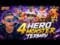 META BARBAR! 4 HERO MONSTER INI GAK MASUK AKAL 😱