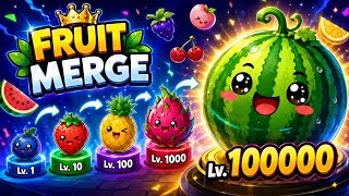 💀 This Game Gets Impossible! Fruit merge ASMR 