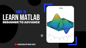 Learn Matlab - From Beginner to Advance | 2D and 3D Graphics Part-3 | @engineeringsoftwarehacks2046
