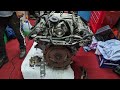 VW Туарег 4.2 v8  бенцин ..снятие мотора .На что нужно обратить внимание !!!!