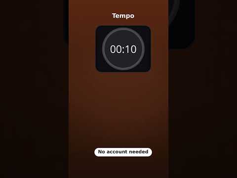 Tempo: Interval Timer demo video