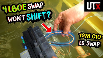 MAKE SHIFT HAPPEN - Supplying Power to 4L60E Transmission - Square Body C10 5.3 LS Swap - UTX