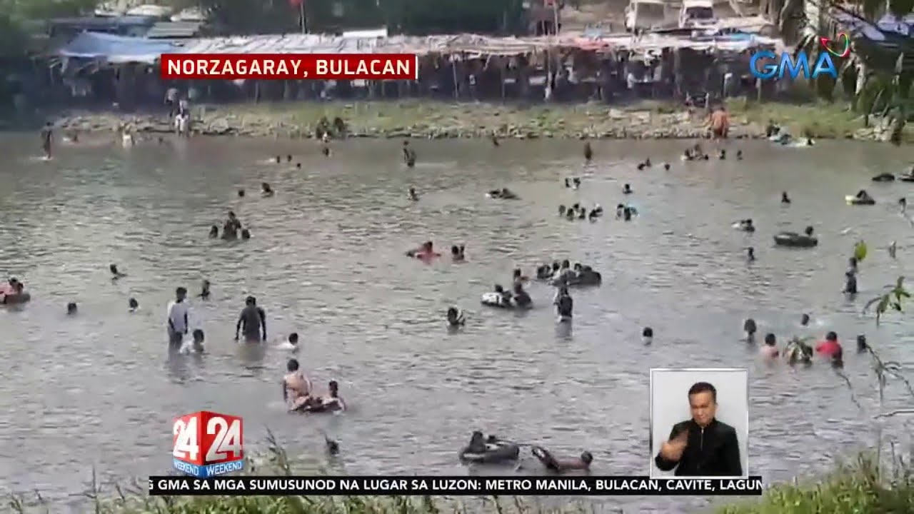 Ilog, dinagsa ng libo-libo; limitado lang sa fully-vaccinated | 24 Oras ...