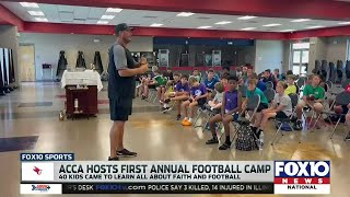 Acca Hosts First Annual Football Camp