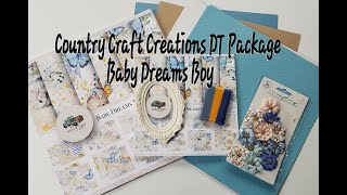 Country Craft Creations DT Package Baby Dreams Boy