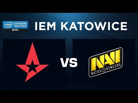 CS:GO - Astralis vs Na'Vi - Mirage - IEM Katowice 2017 - Quart de finale