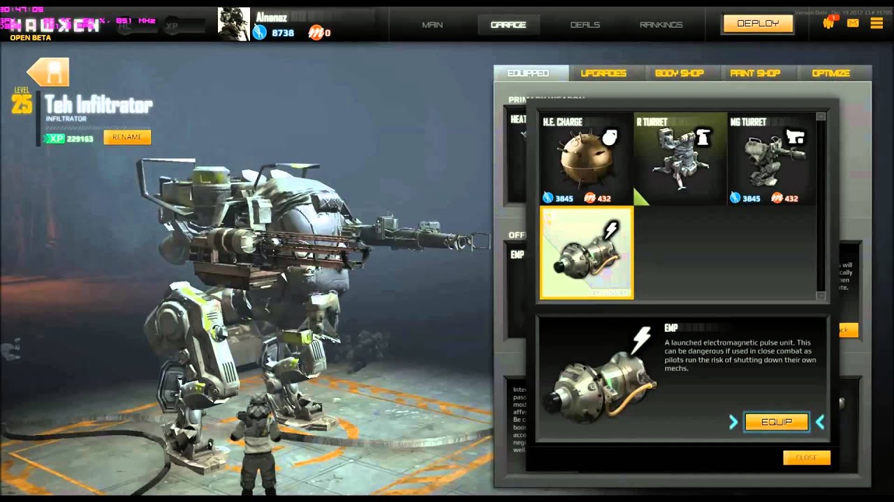 Hawken Open Beta Infiltrator Basics Tutorial: 1