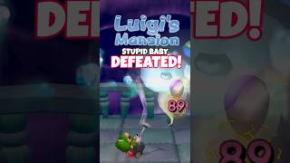 Stupid Baby Defeated! - LUIGIS MANSION