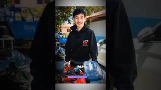Wowarm Rayong Si Joki Tengil Bergaya Di Atas Motor Lagi Gaya Superman balapan indonesia viral