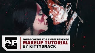 LOOK EXTRA DEAD!!! Three Cheers for Sweet Revenge Makeup Tutorial Wealth