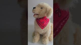 Joy for All Companion Golden Pup interactive robot toy dog. (Interactive robot)