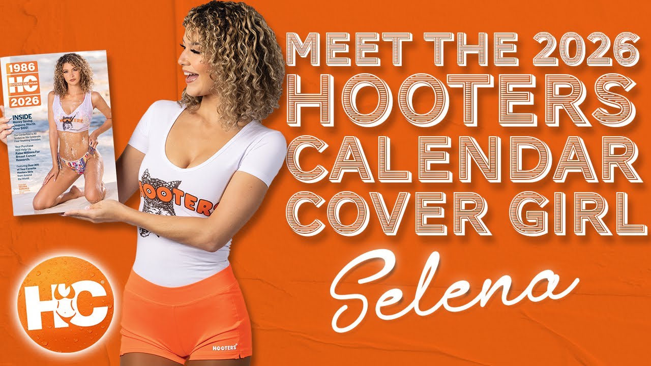 Meet Selena Sanchez: The 2026 Hooters Calendar Cover Girl