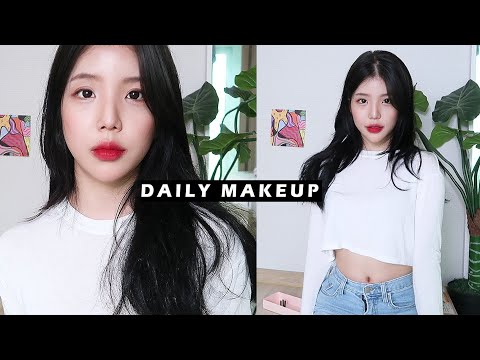 머리빨 메이크업💙꿀팁,과거의나,추천템 <strong>daily</strong> makeup <strong>tutorial</strong>- [쩡유]