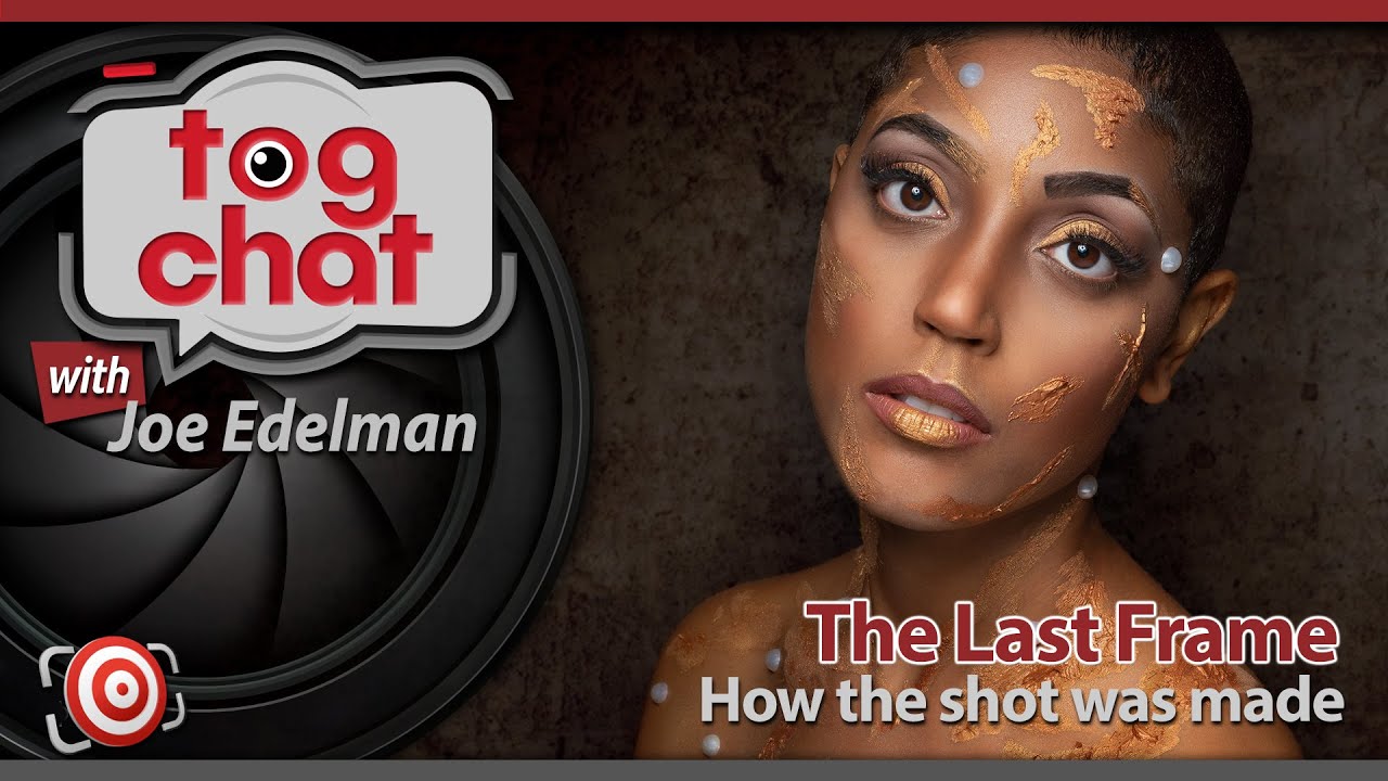 TOGCHAT LIVE One-light beauty portrait with textured background