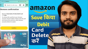 Remove Debit Card From Amazon || Amazon Wallet Debit Card Remove
