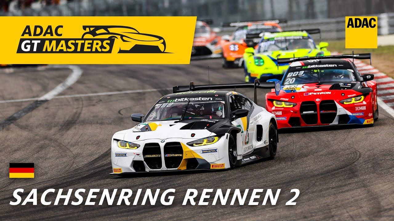 ADAC GT Masters Sachsenring 2023 | Re-Live Rennen 2 | Deutsch - YouTube