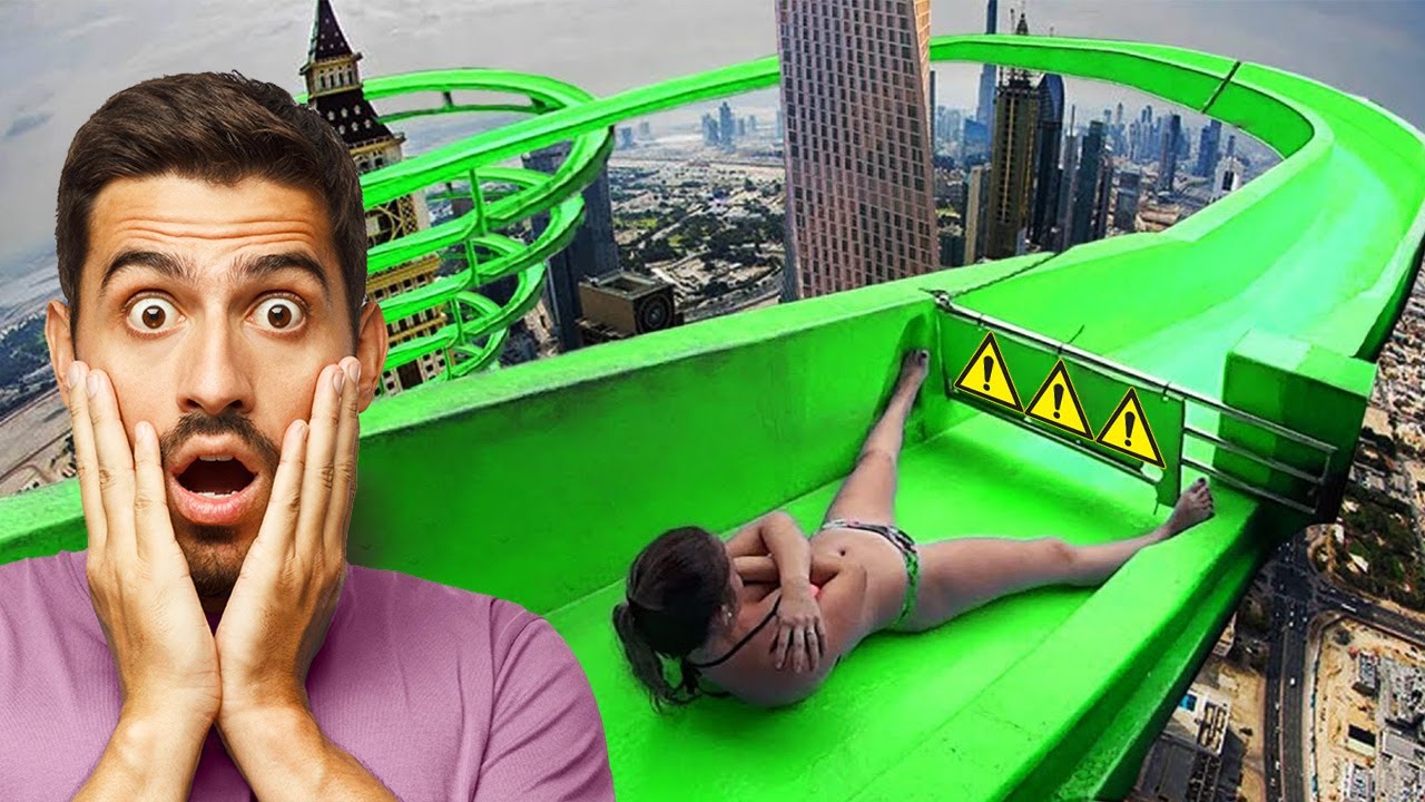 TOP 10 Les Toboggans Les Plus Dangereux Du Monde YouTube