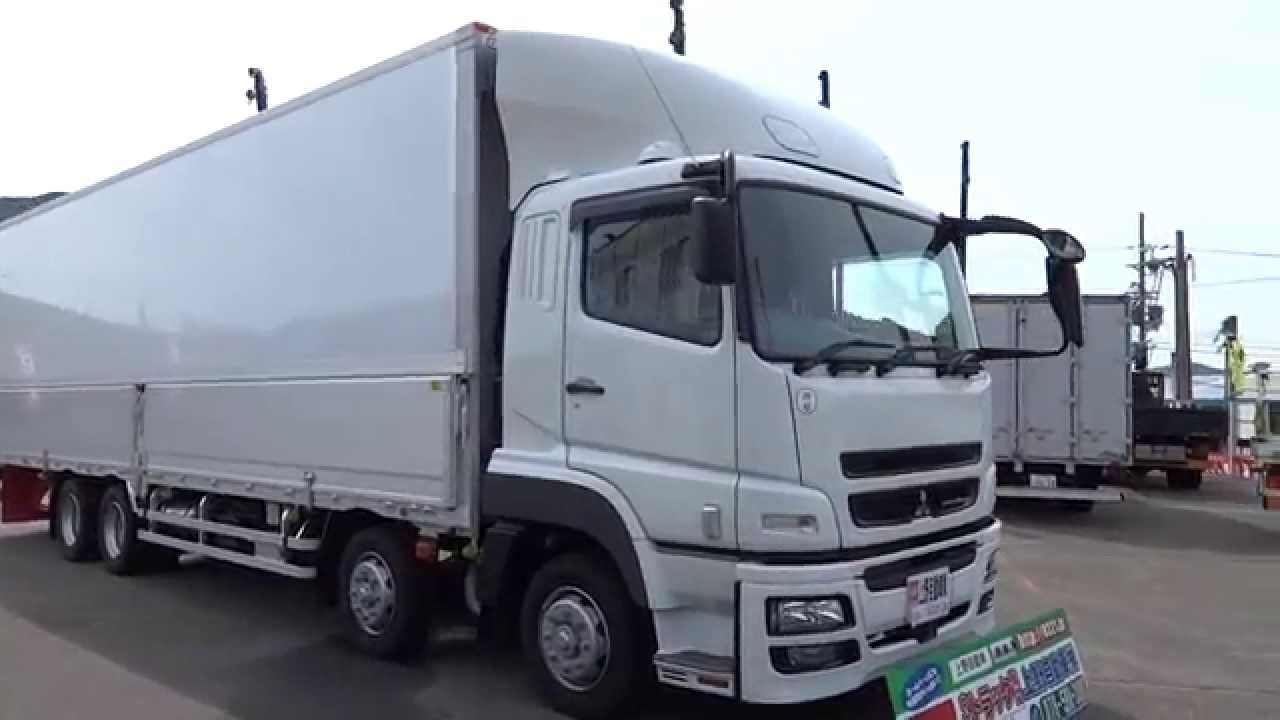 中古トラック 平成26年式 三菱ふそう スーパーグレート アルミウィング 外装 Youtube