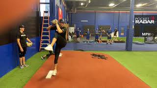 2024 RHP Matt Brown - Workout at the OBJs Facility