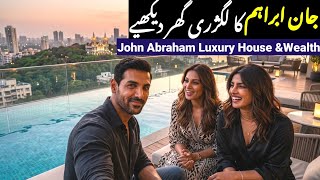 John Abraham 70 Crore Luxury House Tour | ₹551 Crore Net Worth & Secret Investments Revealed