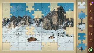 Собираем пазл с горами в игре Любимые Пазлы (android, ios, windows, web) screenshot 5