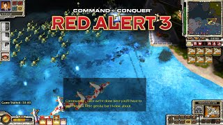 Red Alert 3 Corona MOD PVE MAP | Super Tough Battle! Facing Over hundreds of Twinblade!!!