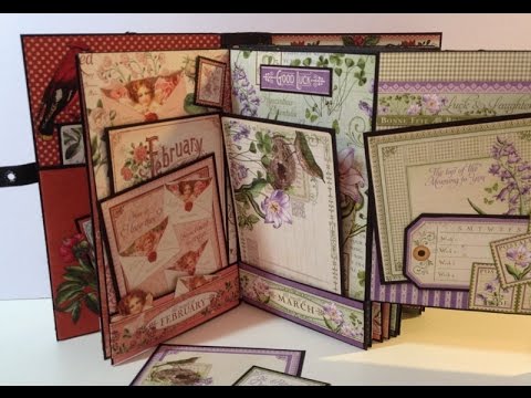 3ds G 45 Time to Flourish 8 x 5 mini album