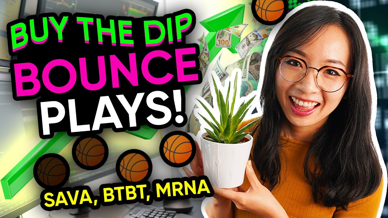 How to Buy the Dip? Bounce plays $SAVA $BTBT $MRNA recap