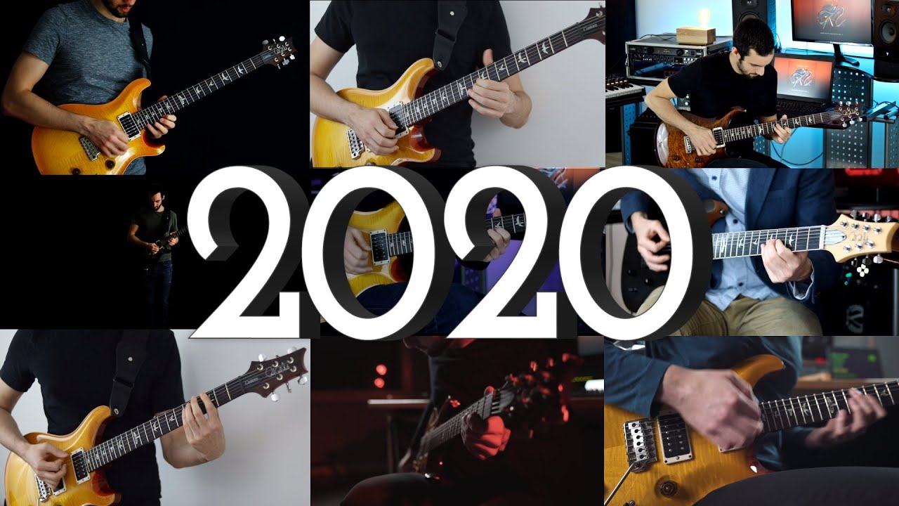 All Guitar Solos from the Compositions I Released in 2020 - YouTube