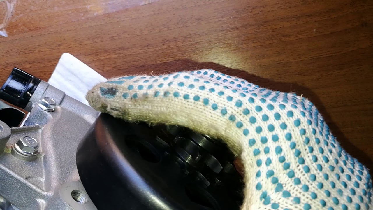 Центробежное сцепление на Lifan 160 d19