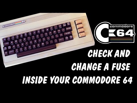 How to check and change a fuse inside your Commodore 64 - My Arcade INTRO