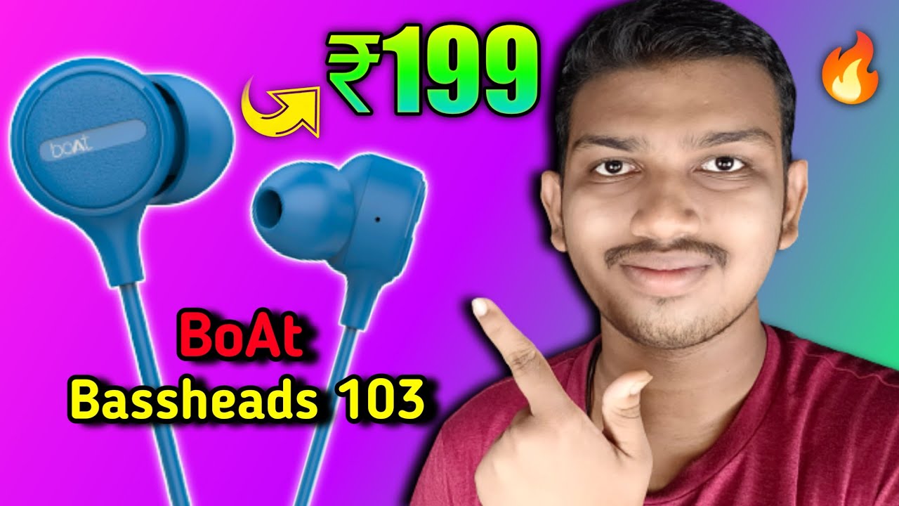 வெறும் 199 ரூபாயில் Boat Headphones 🔥😱 Boat Bassheads 103 Headphones
