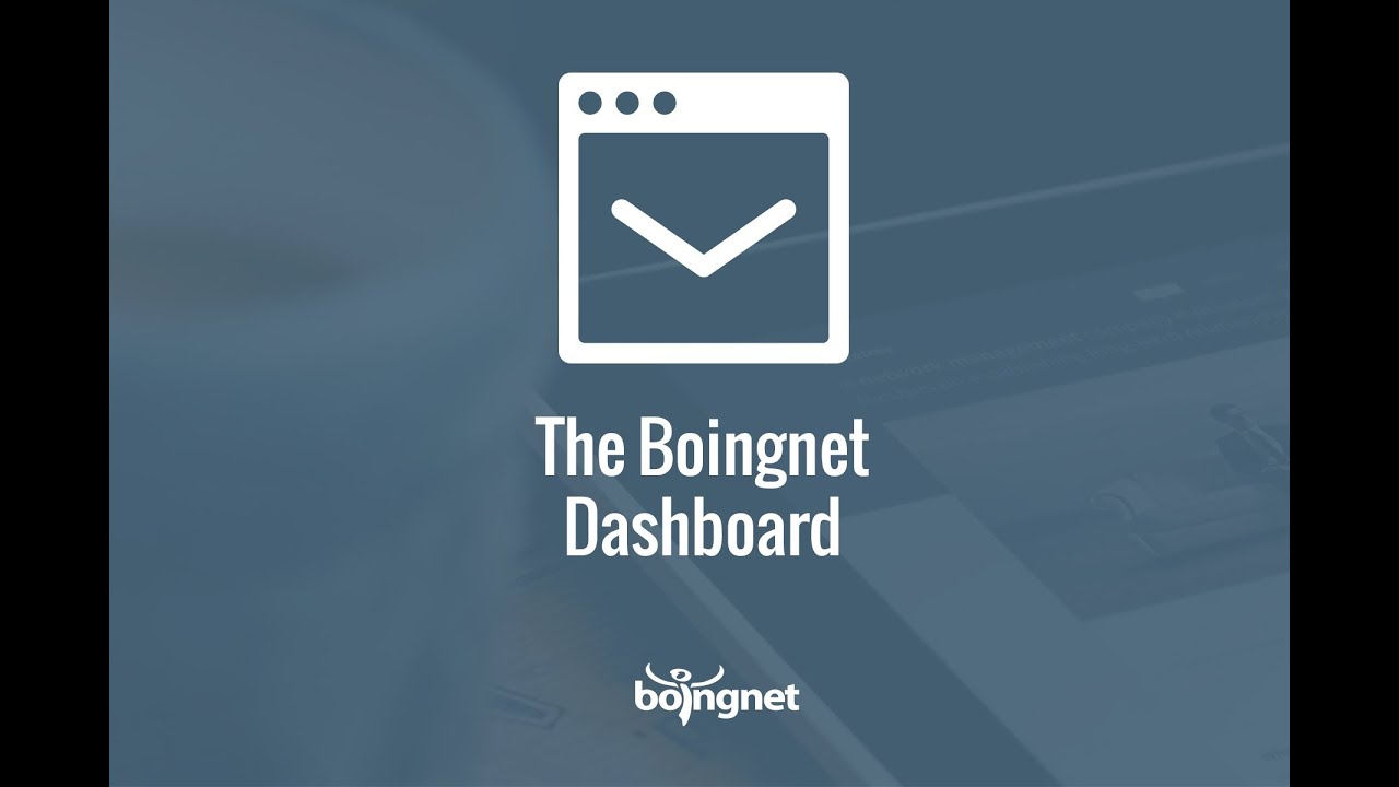The Boingnet Dashboard