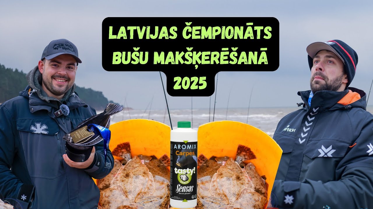 Latvijas čempionāts bušu makšķerēšanā 2025! Bušu sezonas noslēgums Užavā!