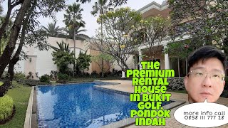 The Best House For Rent in Bukit Golf, Pondok Indah