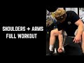 Shoulders  arms workout