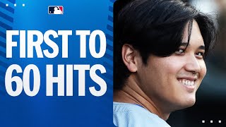 WHO ELSE but Shohei Ohtani? First player to 60 hits in 2024