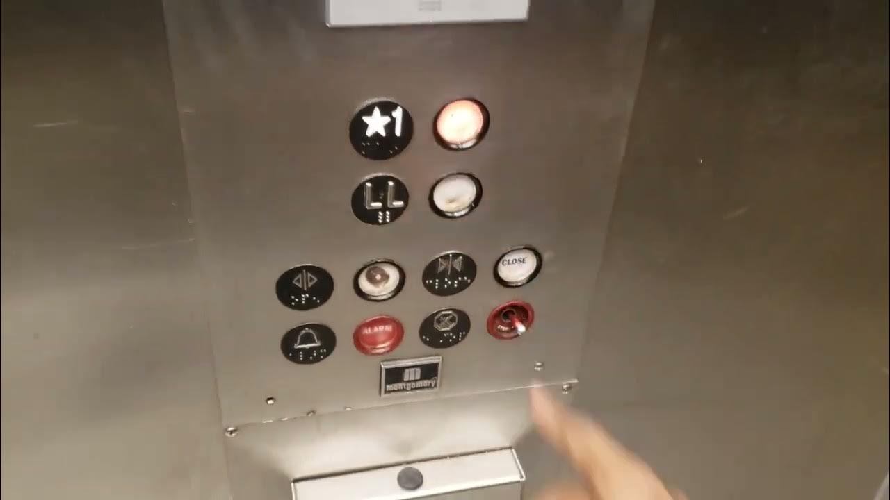 Montgomery Hydraulic Elevator, Gameday Lanes, Merle Hay Mall, Des