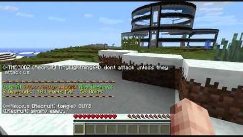 Hacker in Extreme Pvp LAVA craft