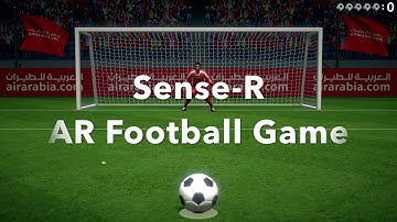 Sense R AR Football demo video