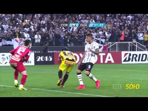 Melhores Momentos   Corinthians 0 x 1 Guarani   Libertadores   13 05 2015