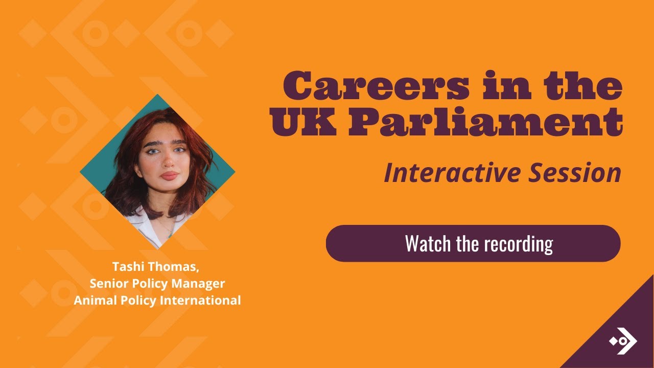 Careers in the UK Parliament