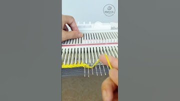 No More Fabric Curling! LK150 Knitting Machine Cast-On Technique | Knitting Machine |LK150 |Beginner