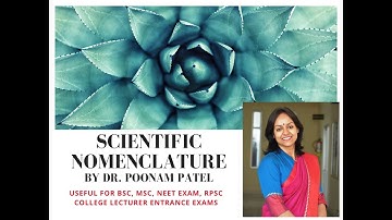 Scientific Nomenclature: ICBN and ICZN Rules | NEET, RPSC, BSc, MSc Exam Preparation