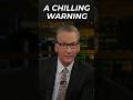 Bill Maher Makes the Crowd Go Quiet with This Chilling Warning